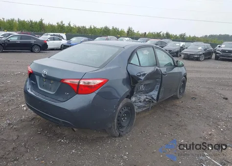 2018 Toyota Corolla Le from USA, damaged, VIN 2T1BURHE1JC068722
